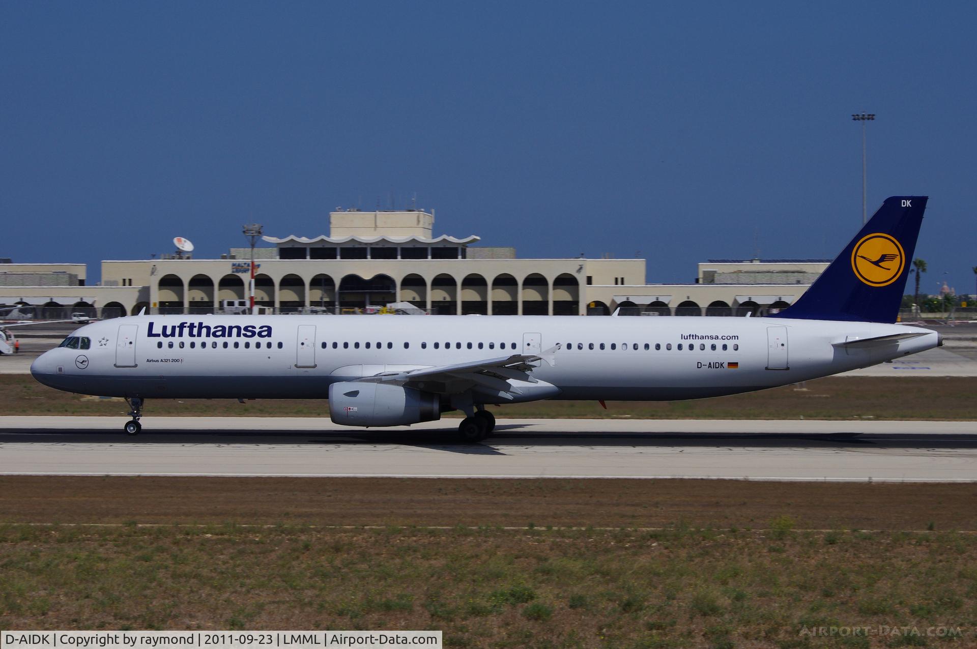 D-AIDK, 2011 Airbus A321-231 C/N 4819, A321 D-AIDK Lufthansa