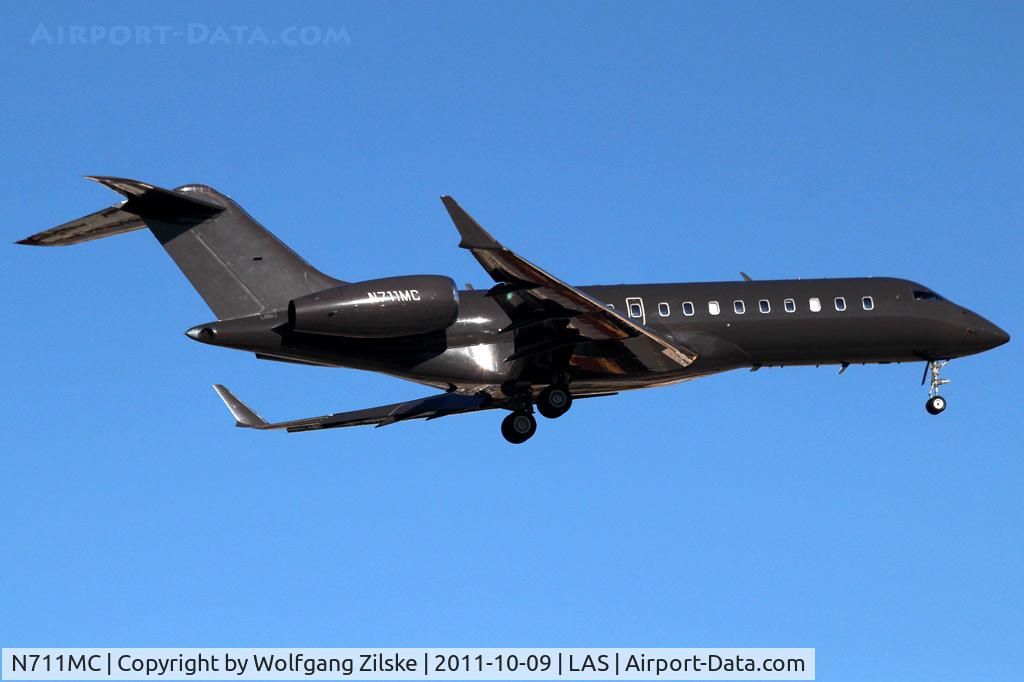 N711MC, 2002 Bombardier BD-700-1A10 Global Express C/N 9121, visitor