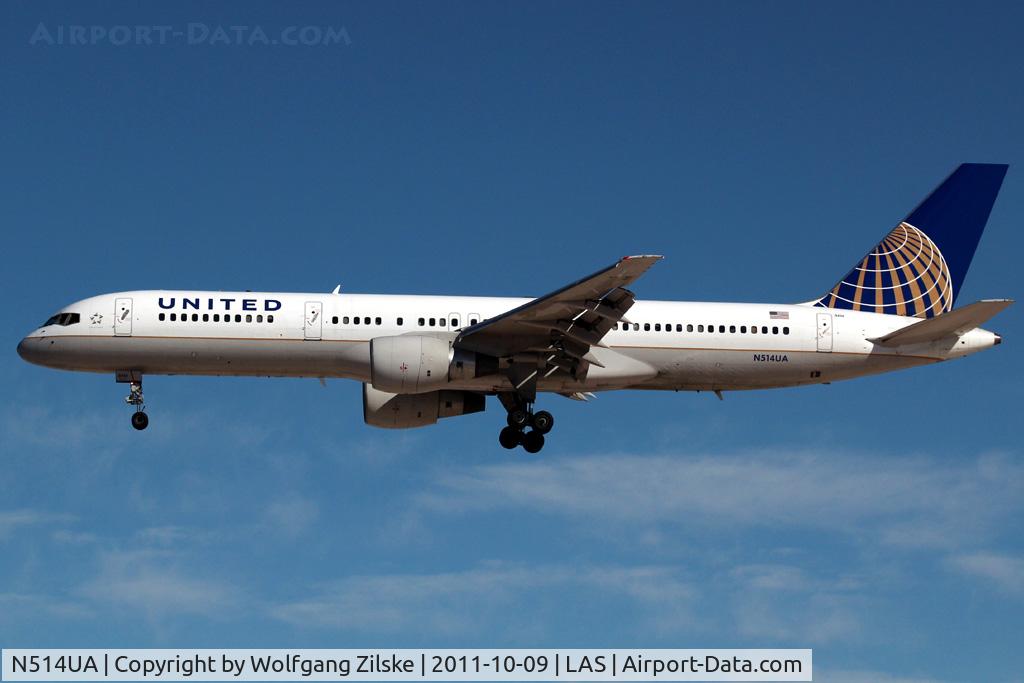 N514UA, 1990 Boeing 757-222 C/N 24839, visitor