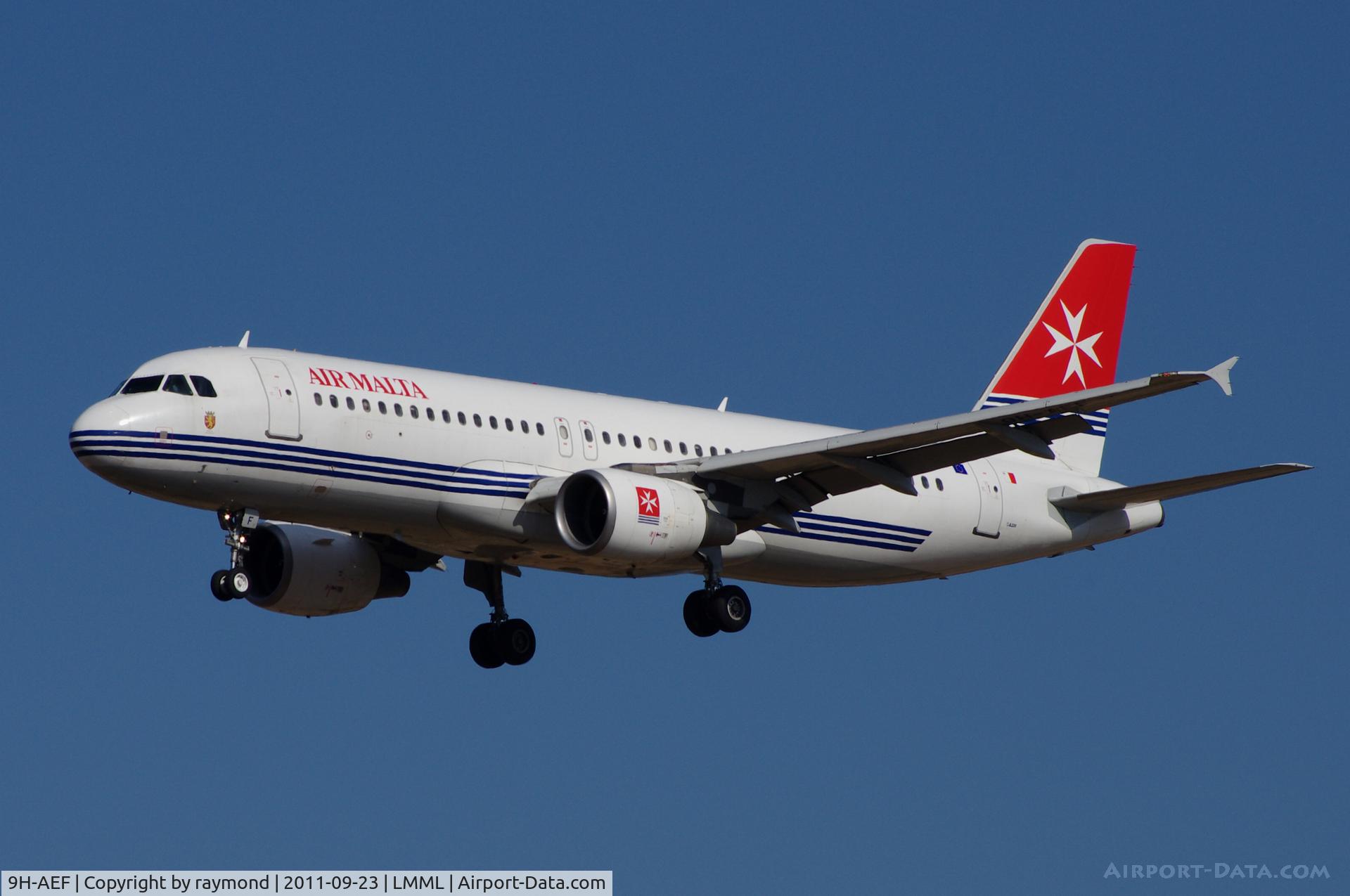 9H-AEF, 2003 Airbus A320-214 C/N 2142, A320 9H-AEF Air Malta