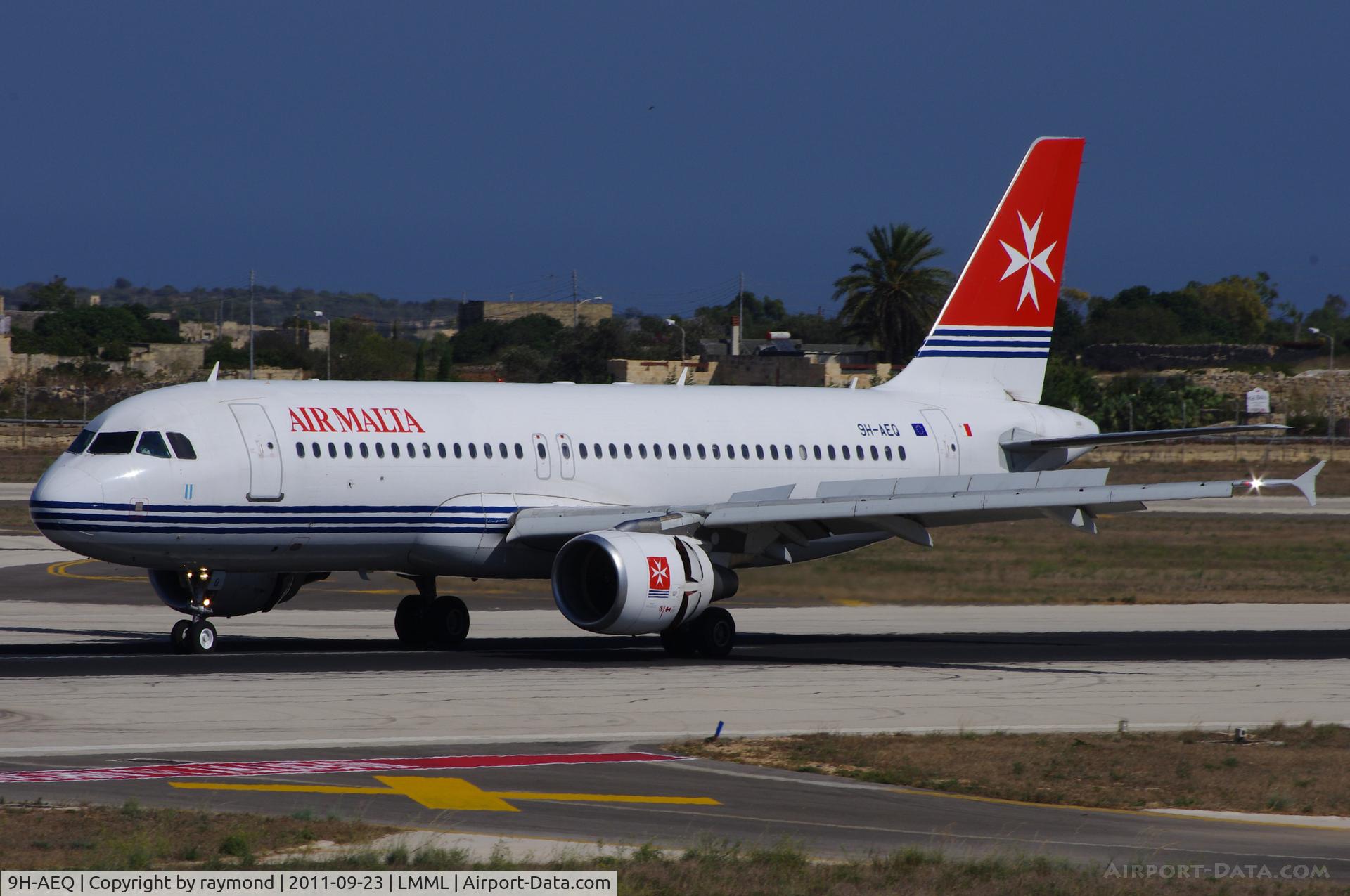 9H-AEQ, 2007 Airbus A320-214 C/N 3068, A320 9H-AEQ Air Malta