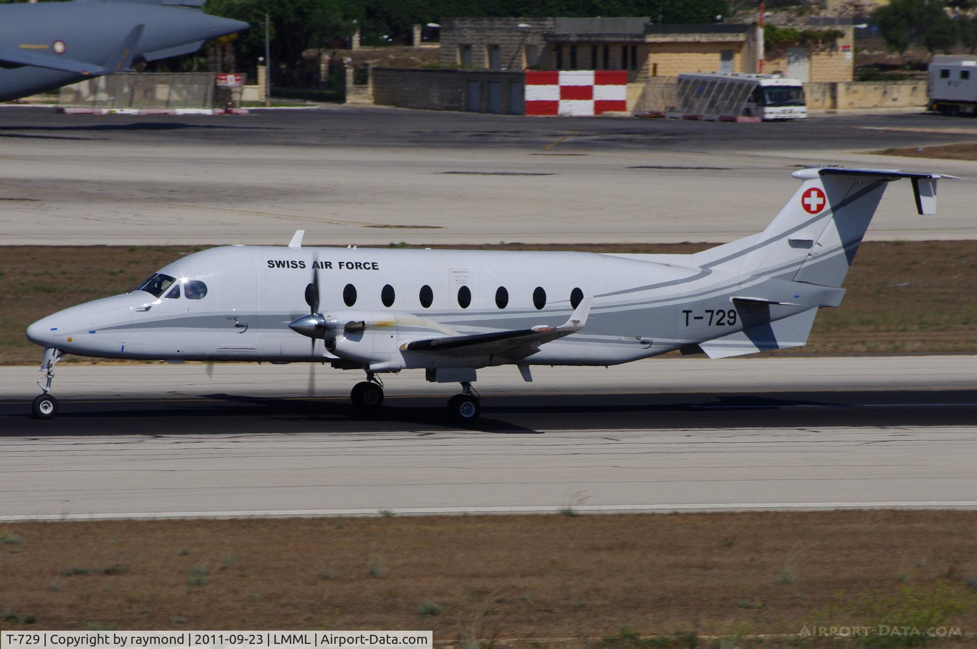 T-729, 1997 Beech 1900D C/N UE-288, B1900 T-729 Swiss Air Force