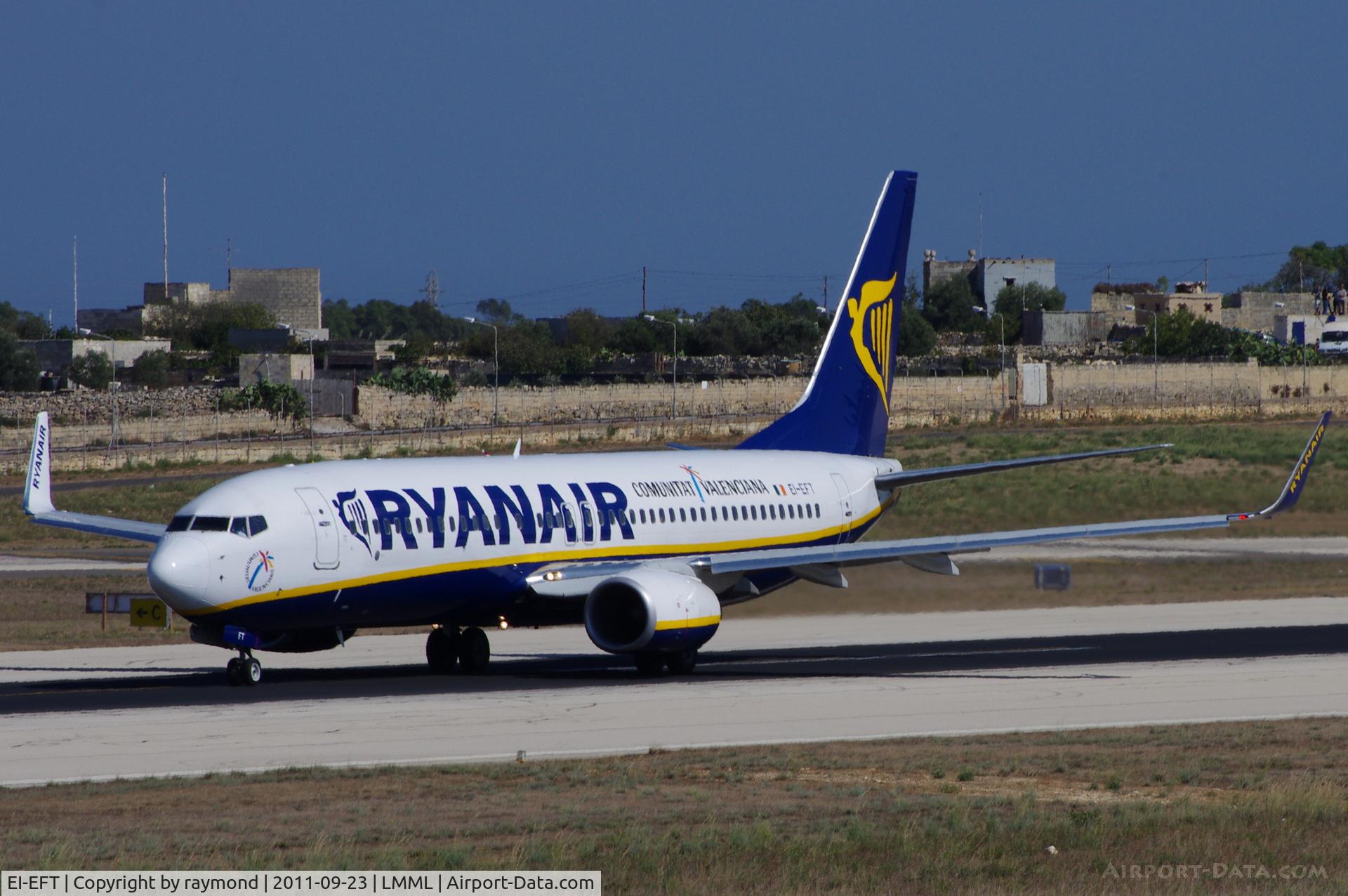 EI-EFT, 2009 Boeing 737-8AS C/N 37543, B737 EI-EFT Ryanair