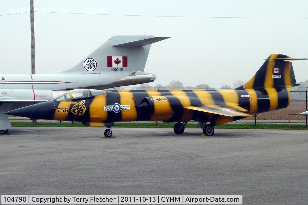 104790, Canadair CF-104 Starfighter C/N 683A-1090, Canadair CF-104 Starfighter, c/n: 683A-1056
