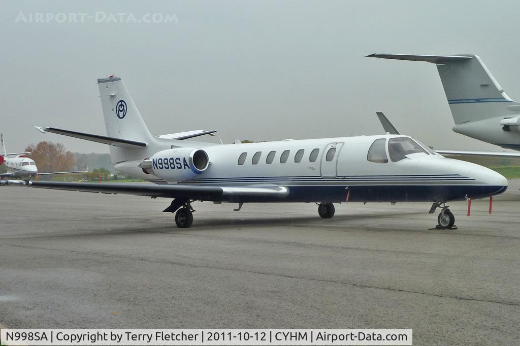 N998SA, 1998 Cessna 560 C/N 560-0485, 1998 Cessna 560, c/n: 560-0485