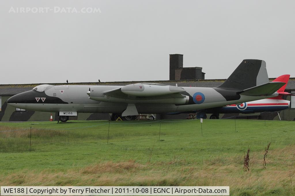 WE188, English Electric Canberra T.4 C/N EEP71164, English Electric Canberra T.4, c/n: EEP71164 at Carlisle