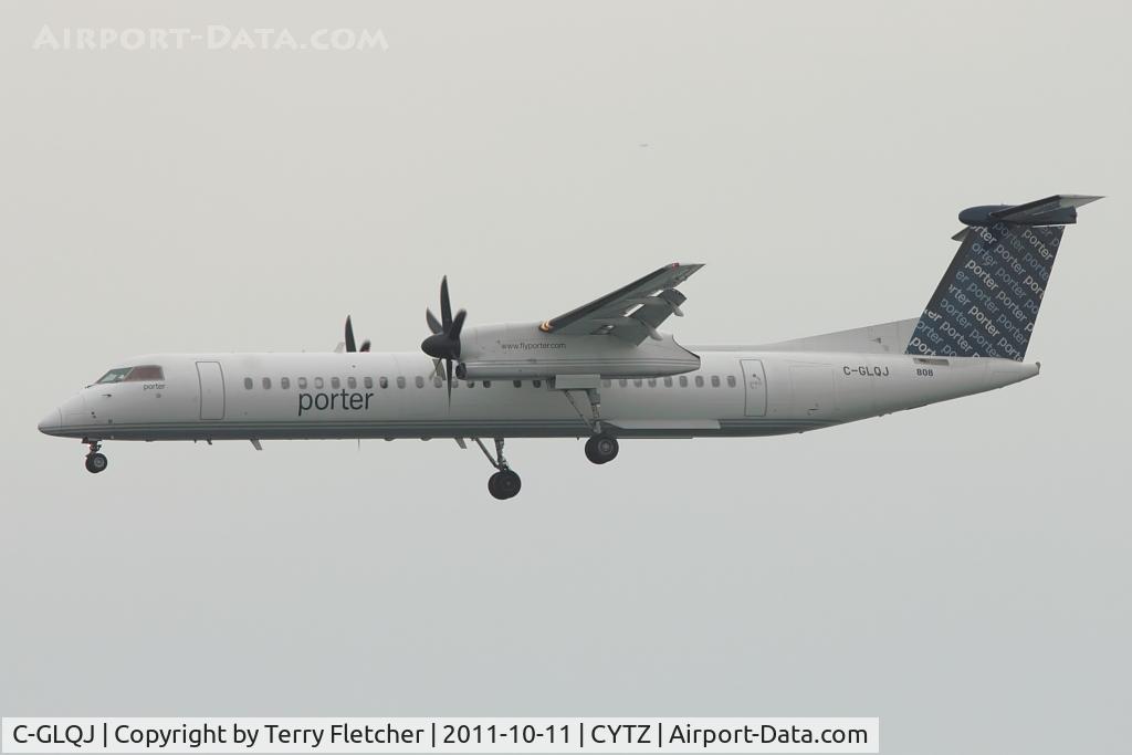 C-GLQJ, 2008 De Havilland Canada DHC-8-402Q Dash 8 C/N 4228, 2008 Dehavilland DHC-8-402, c/n: 4228 of Porter Airlines