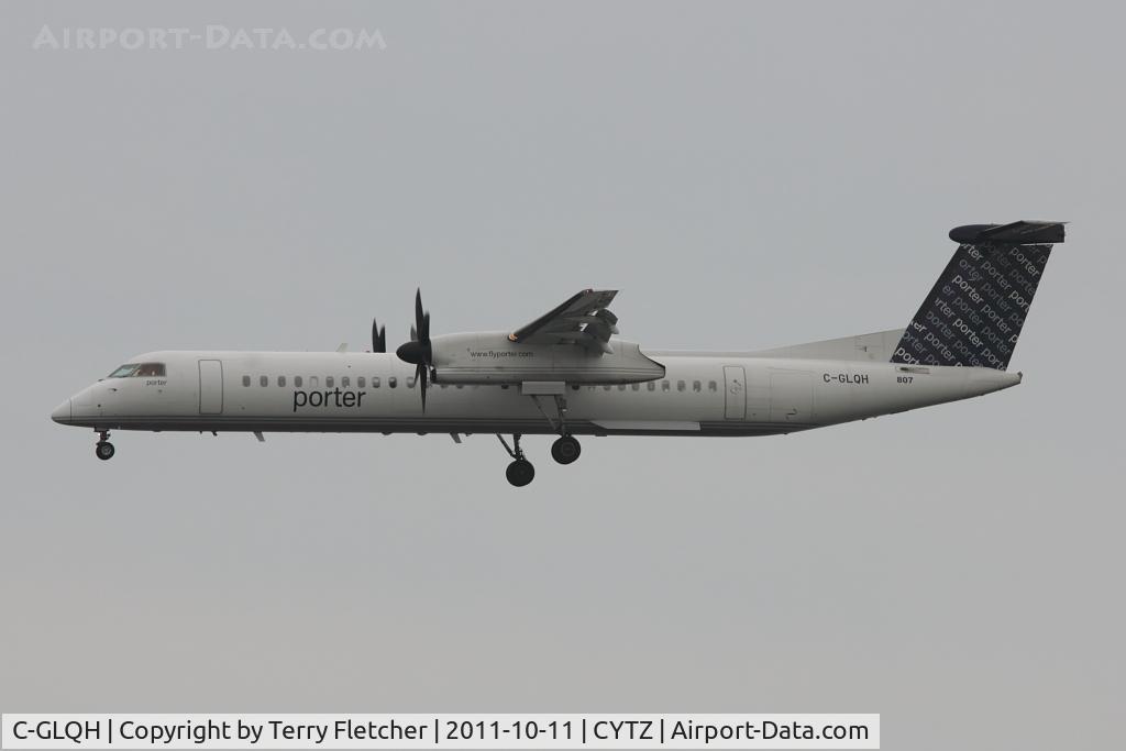 C-GLQH, 2008 De Havilland Canada DHC-8-402Q Dash 8 C/N 4225, 2008 De Havilland Canada DHC-8-402Q, c/n: 4225 of Porter Airlines