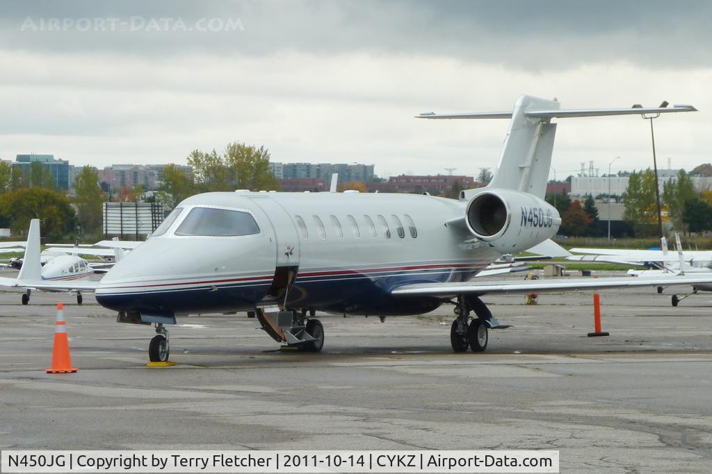 N450JG, Learjet Inc 45 C/N 096, Learjet Inc 45, c/n: 096 at Toronto Buttonville