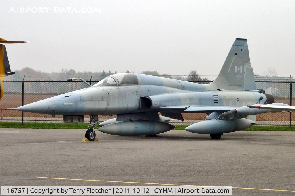116757, Canadair CF-5A C/N 1057, Canadair CF-5A, c/n: 1057 at Canadian Warplane Heritage Museum