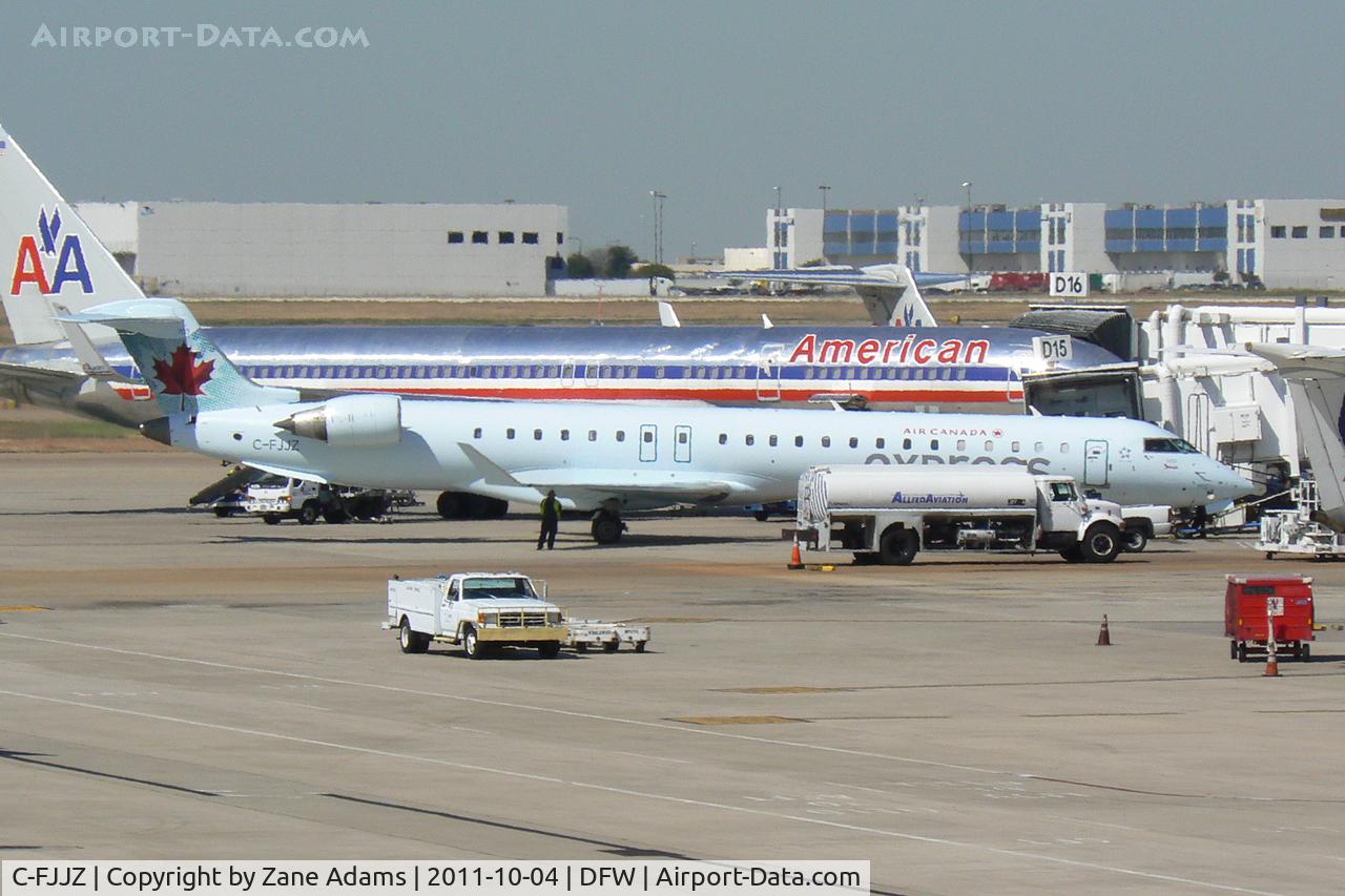 C-FJJZ, 2005 Canadair CRJ-705ER (CL-600-2D15) Regional Jet C/N 15043, Air Canada at DFW Airport
