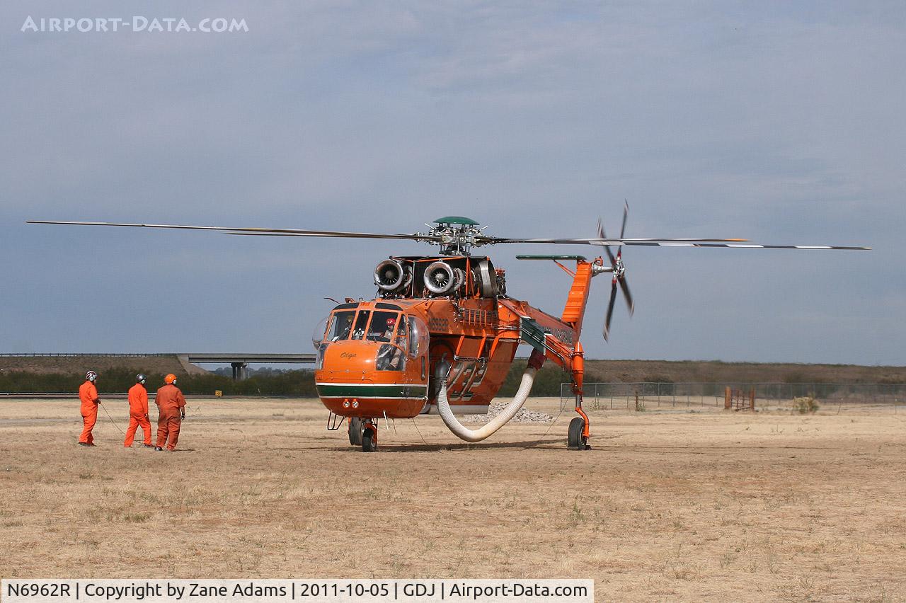 N6962R, 1968 Sikorsky S-64E C/N 64058, Erickson Skycrane 