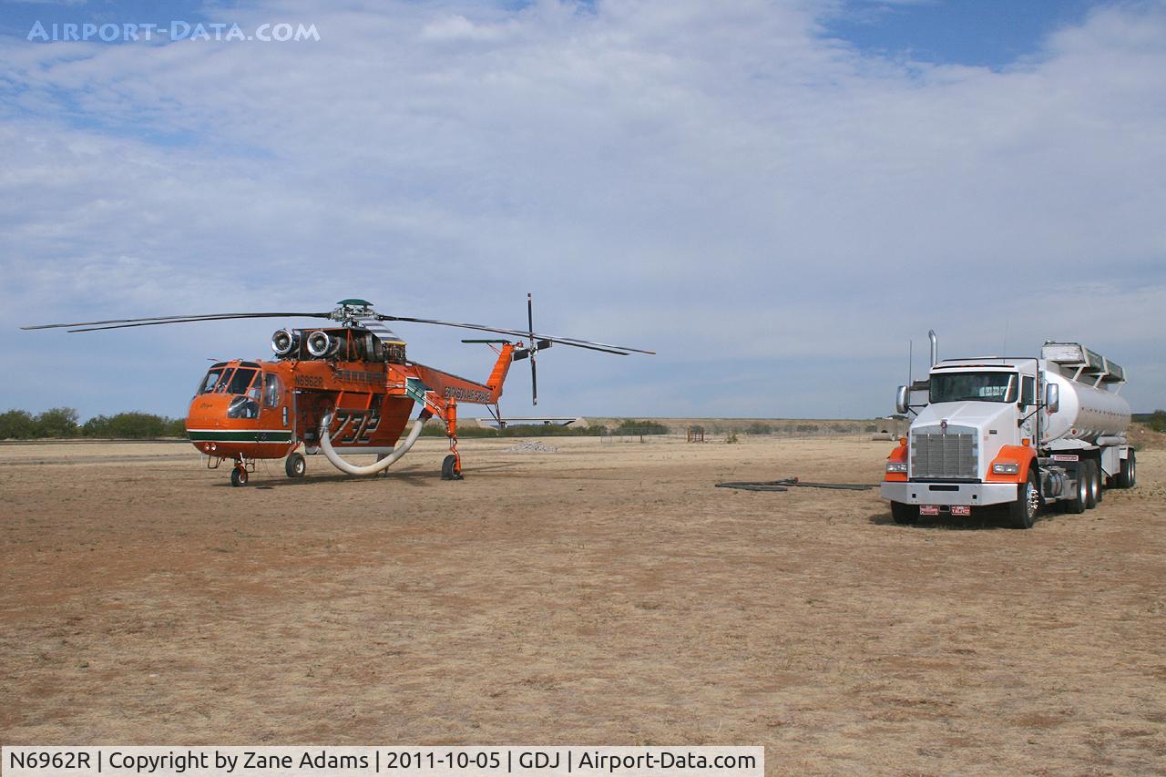 N6962R, 1968 Sikorsky S-64E C/N 64058, Erickson Skycrane 