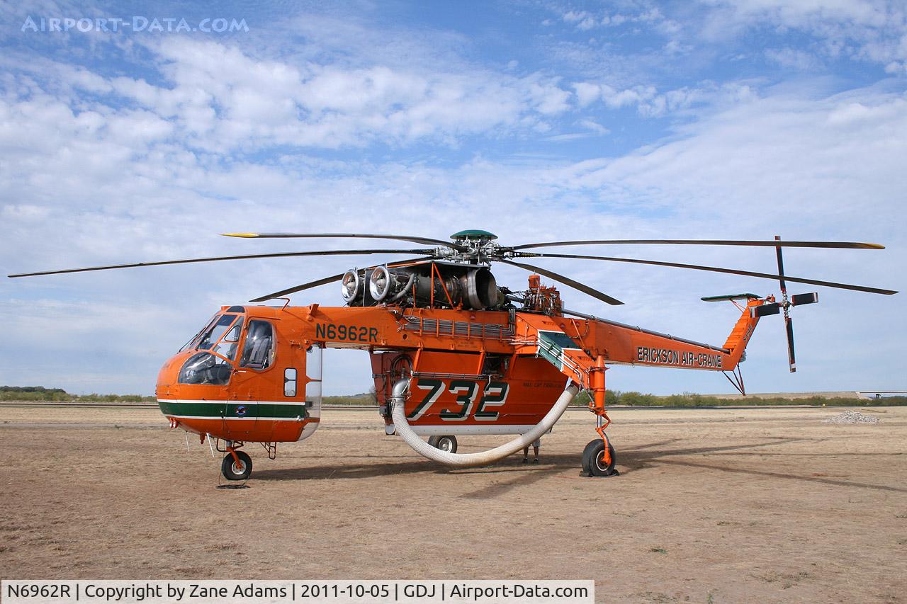 N6962R, 1968 Sikorsky S-64E C/N 64058, Erickson Skycrane 