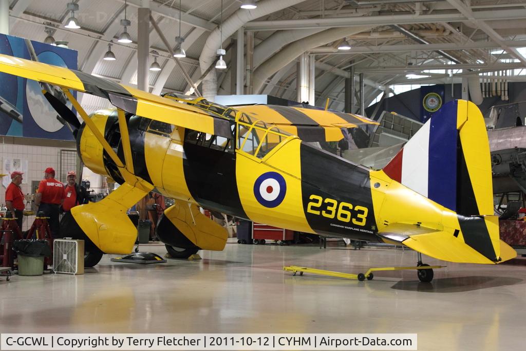 C-GCWL, 1942 Westland Lysander IIIA C/N 1202, 1942 Canadian Car & Foundry LYSANDER, c/n: 1202 at Canadian Warplane Heritage Museum