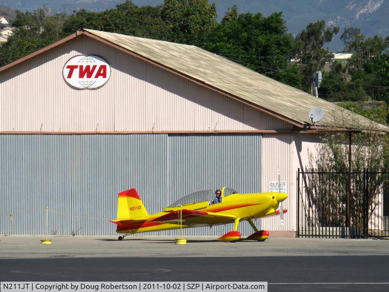 N211JT, 2006 Vans RV-8 C/N 81002, 2006 Taylor VAN's RV-8, Lycoming O-320-A2B 150 Hp