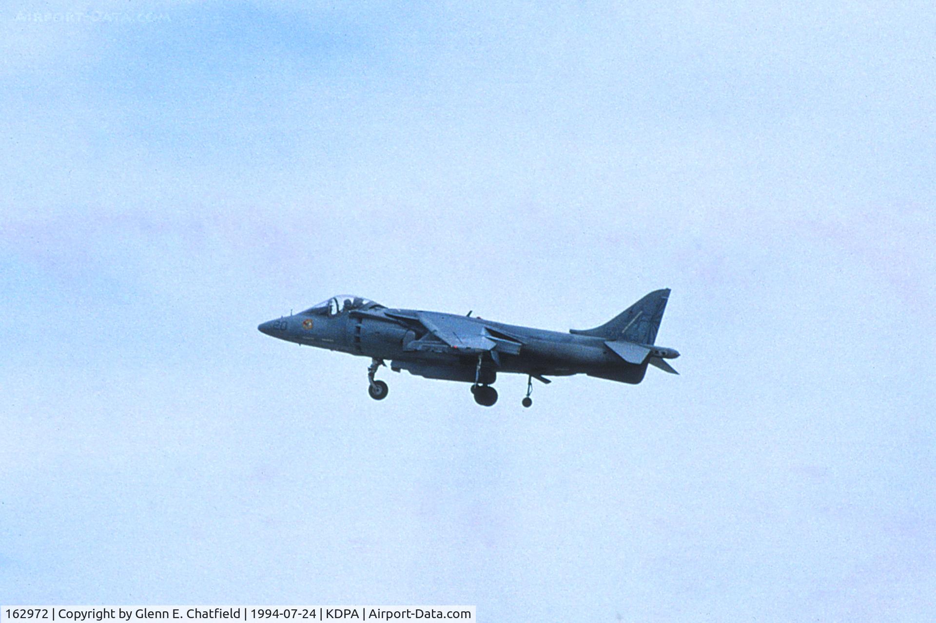 162972, McDonnell Douglas AV-8B Harrier II C/N 512098/92, Air show performance