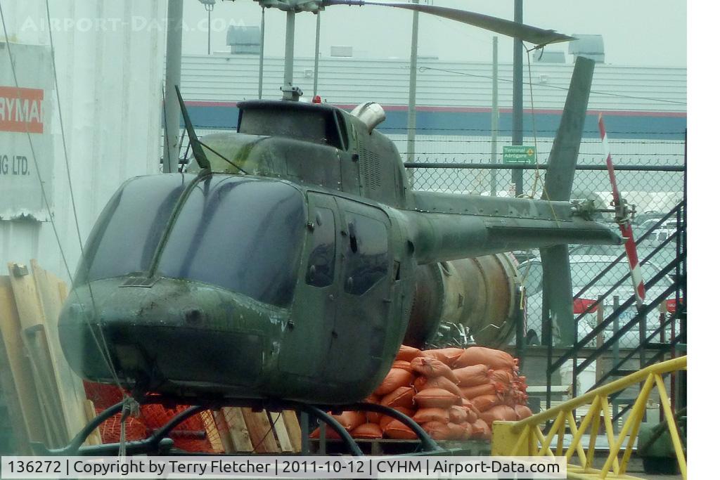 136272, 1971 Bell CH-136 Kiowa C/N 44072, CAF136272 - 1971 Bell OH-58 - ex USAF 71-20937 at Canadian Warplane Heritage Museum