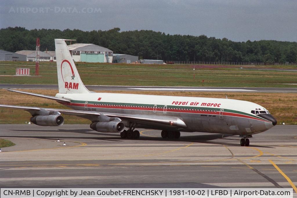 CN-RMB, 1968 Boeing 707-351C C/N 19773, from Casablanca