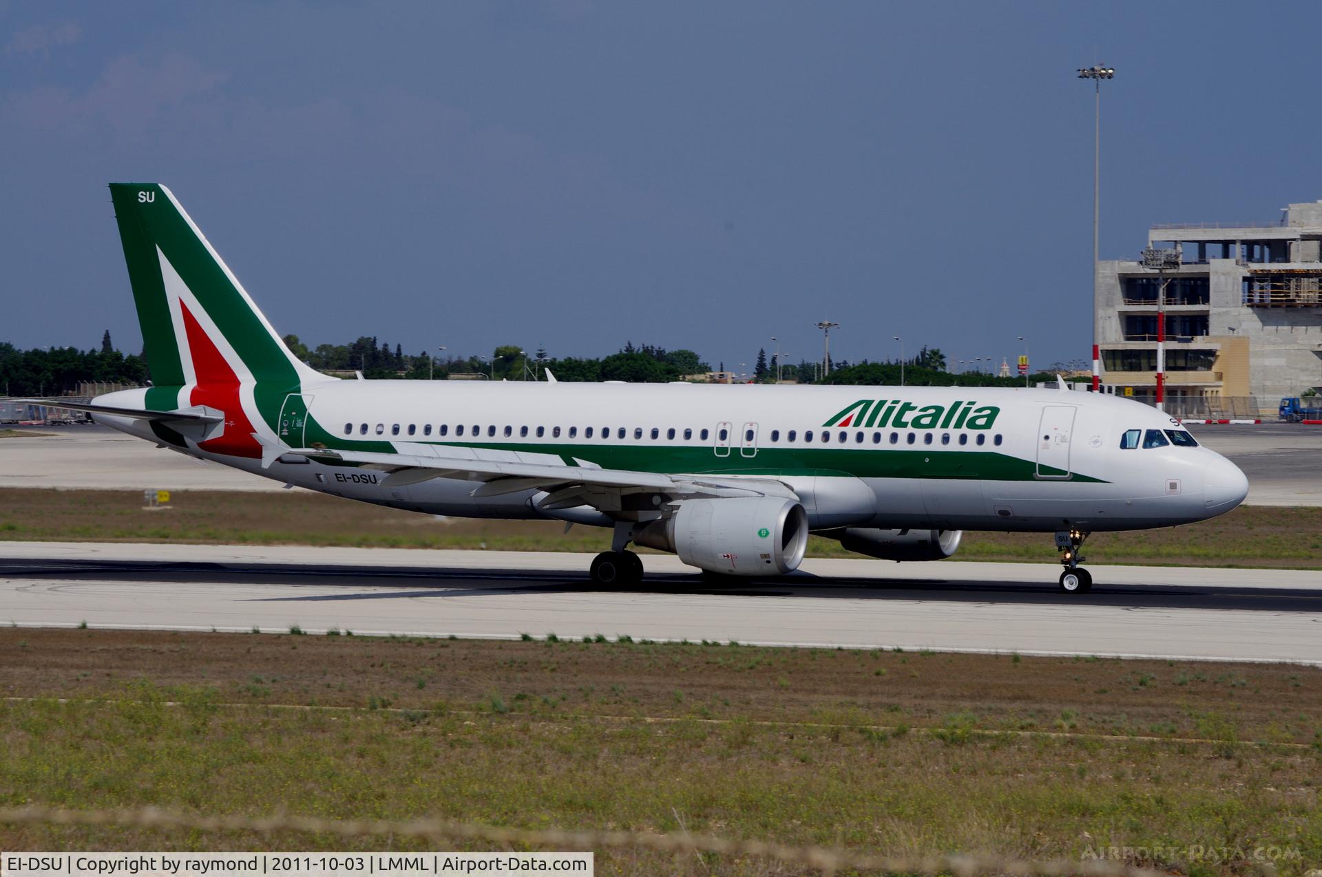 EI-DSU, 2008 Airbus A320-216 C/N 3563, A320 EI-DSU Alitalia