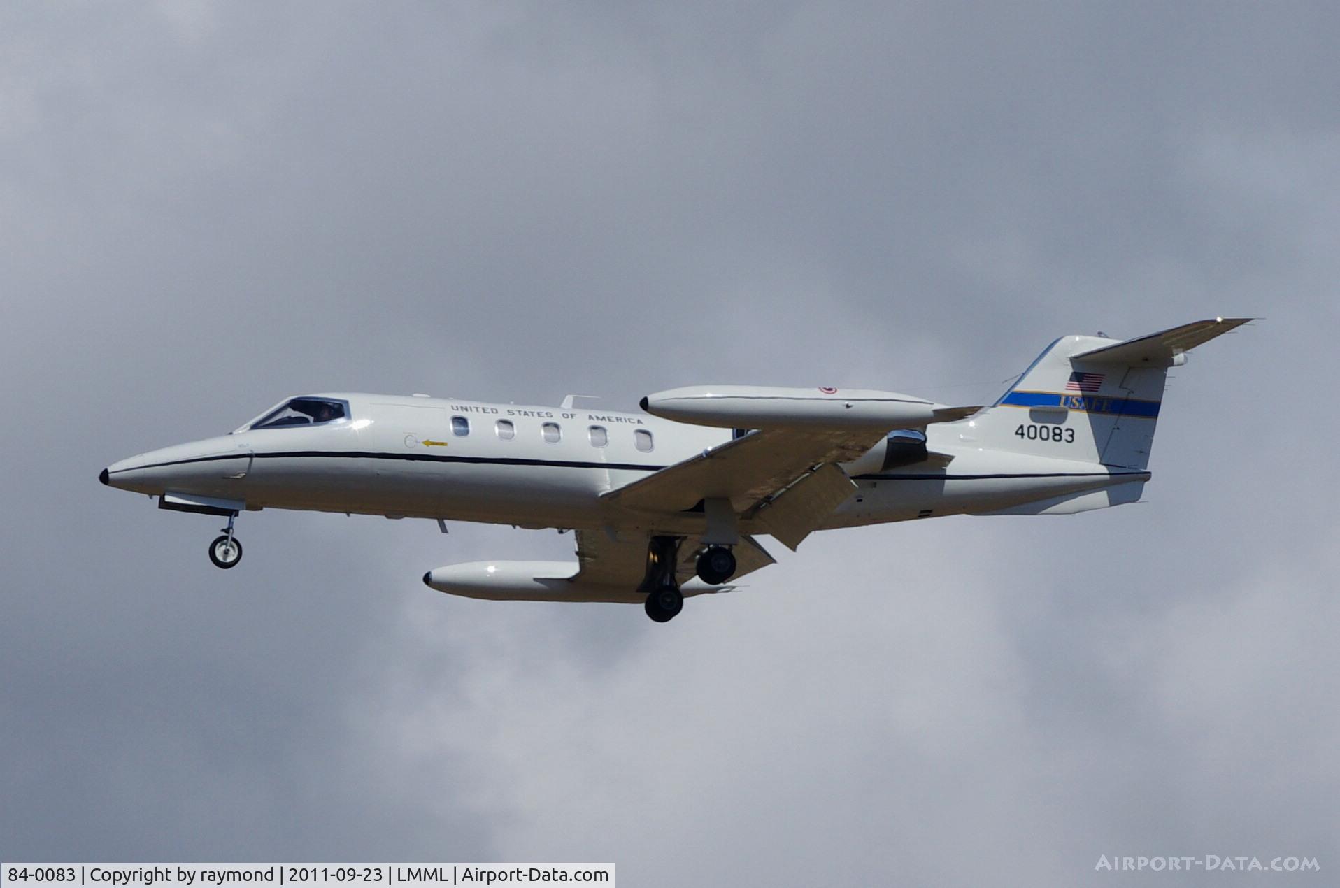 84-0083, 1984 Gates Learjet C-21A C/N 35A-529, C21 Learjet 84-0083 USAF