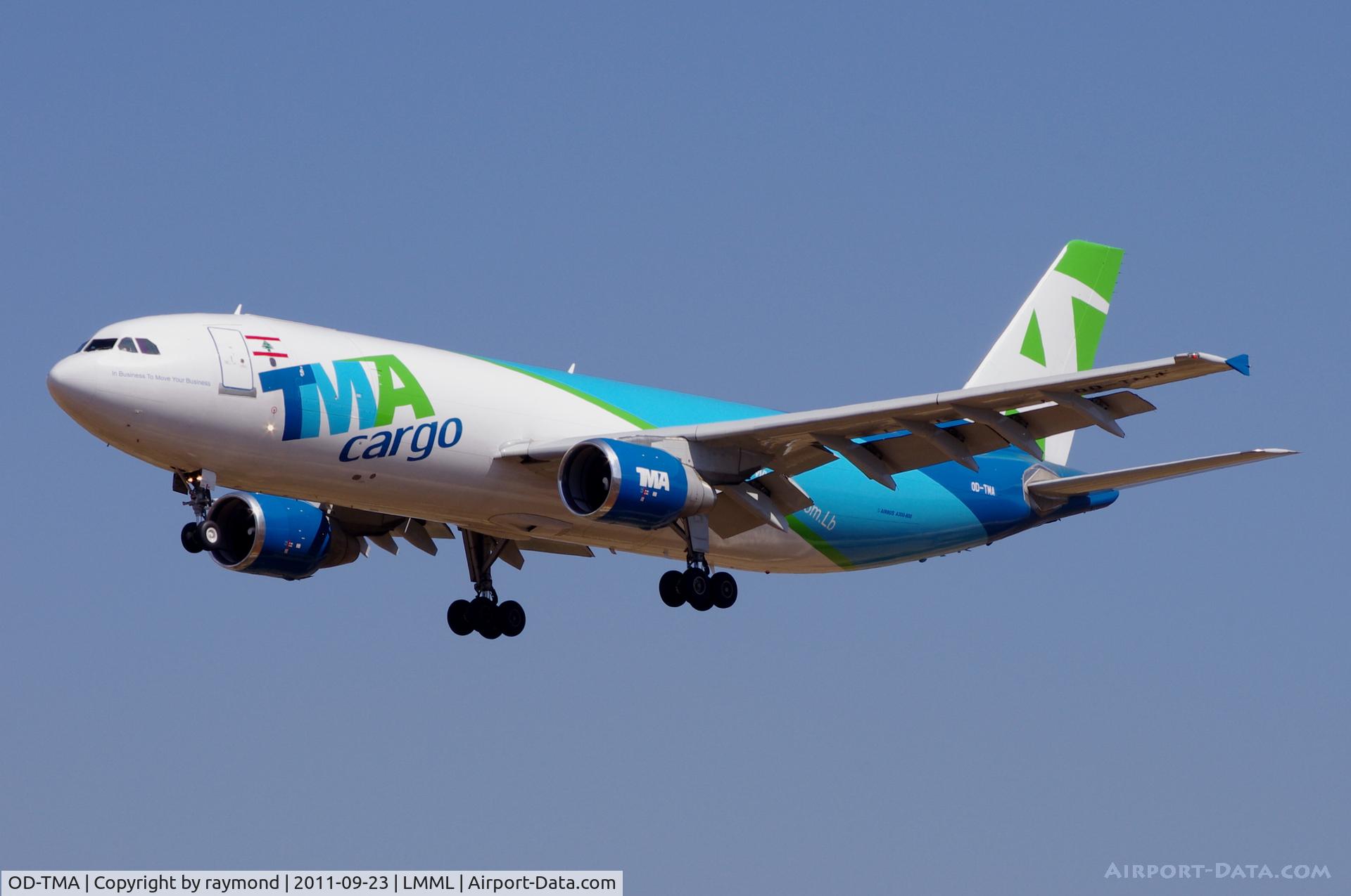 OD-TMA, 2006 Airbus A300F4-622R(F) C/N 0872, A300 OD-TMA Trans Mediterranean Airlines