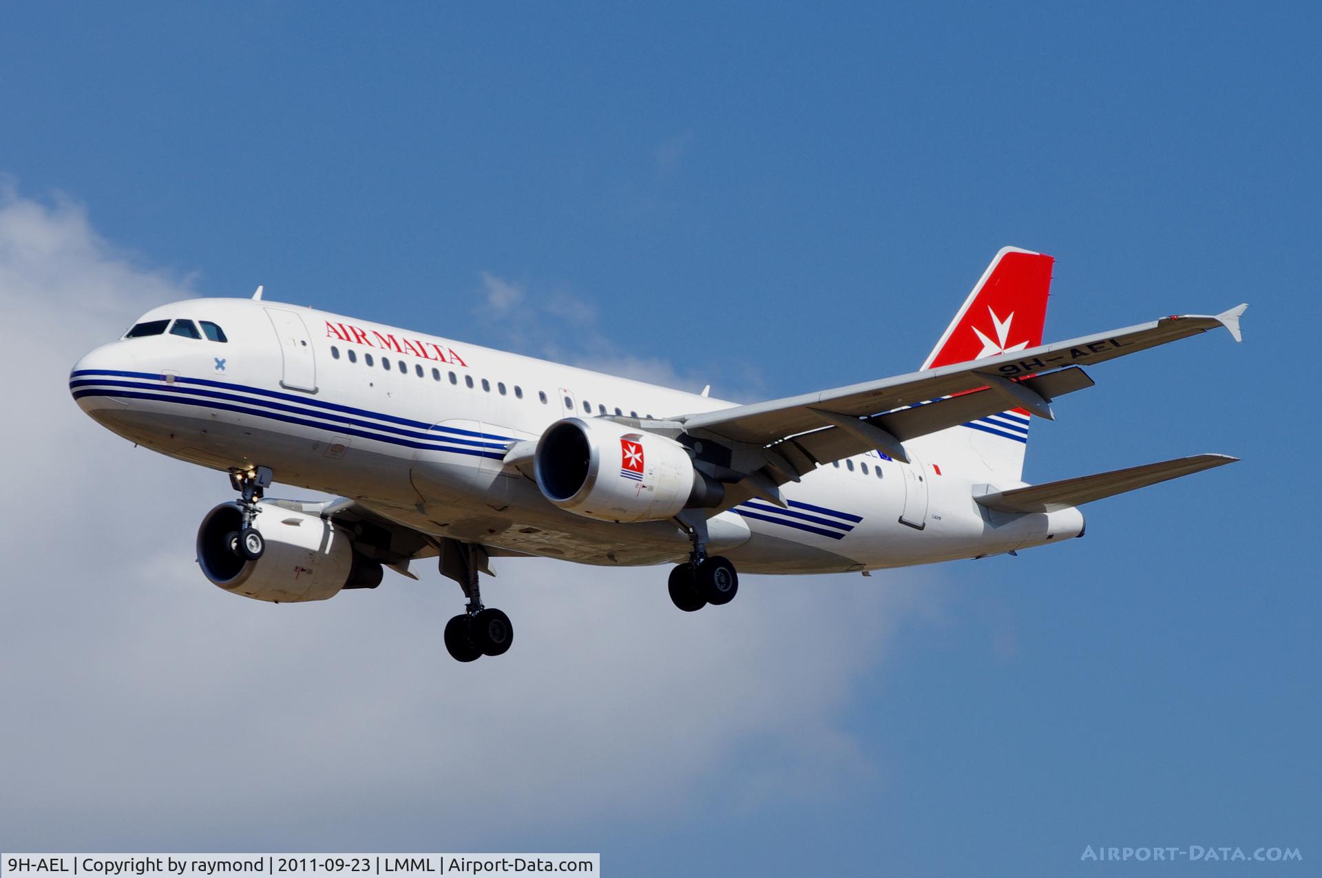 9H-AEL, 2004 Airbus A319-111 C/N 2332, A319 9H-AEL Air Malta