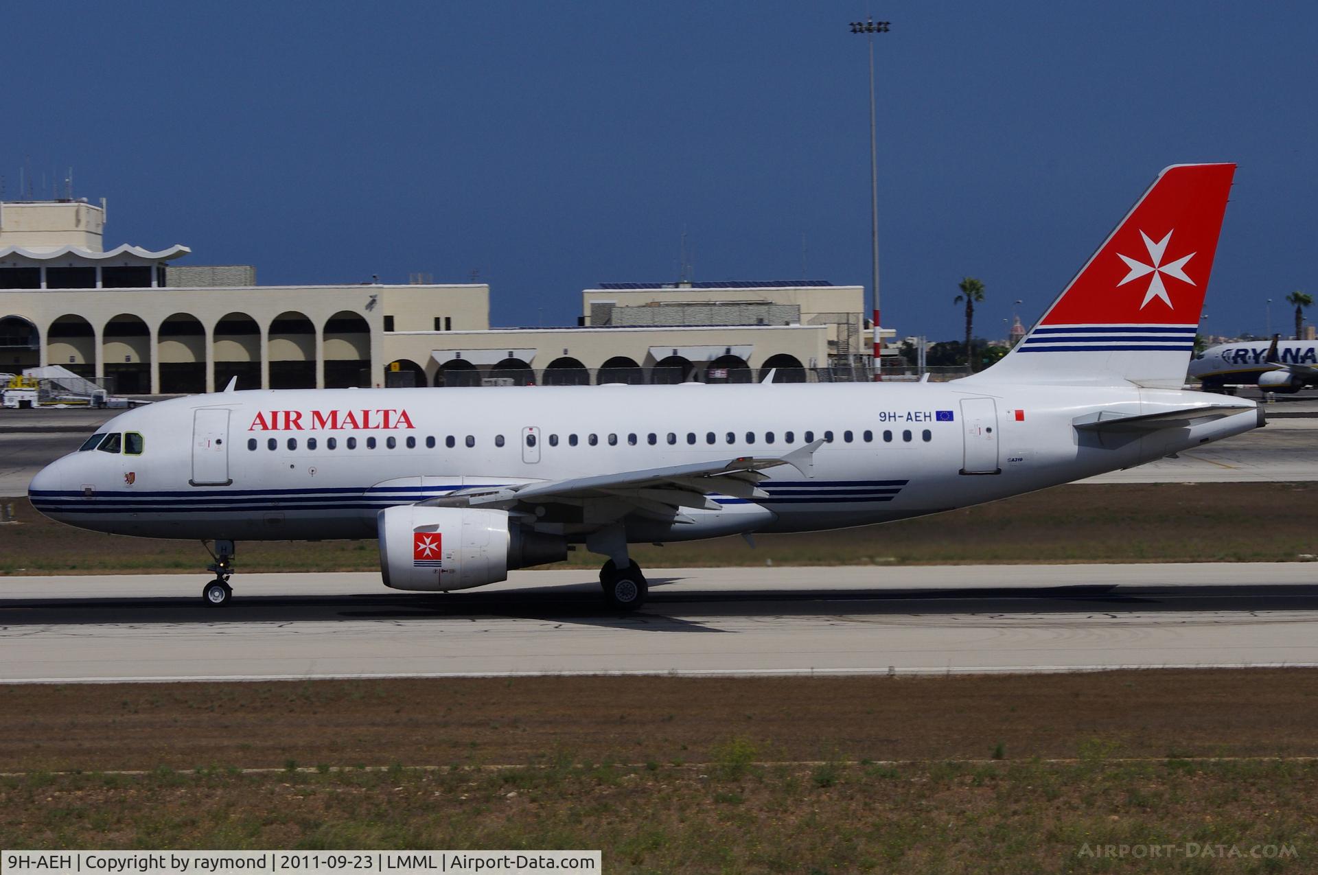 9H-AEH, 2004 Airbus A319-111 C/N 2122, A319 9H-AEH Air Malta