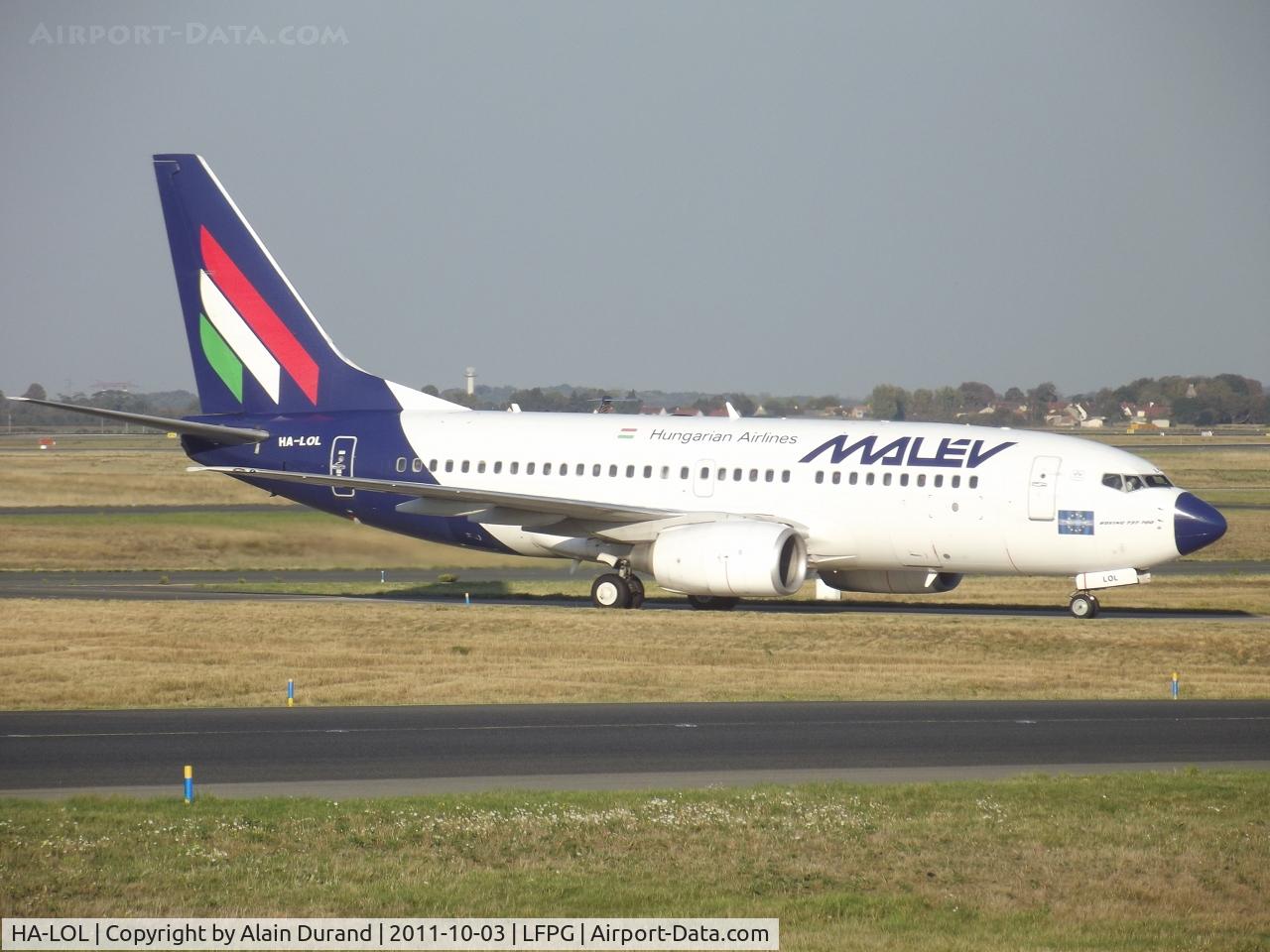 HA-LOL, 2004 Boeing 737-7Q8 C/N 29352, frame number 1491