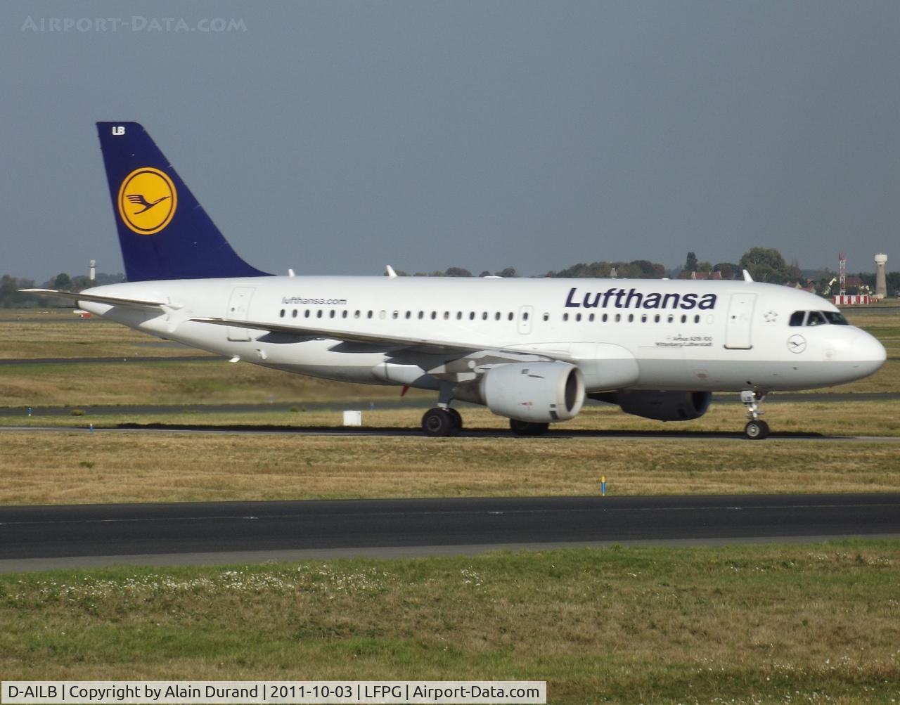 D-AILB, 1996 Airbus A319-114 C/N 610, One of the earliest 319 still around with the original airline