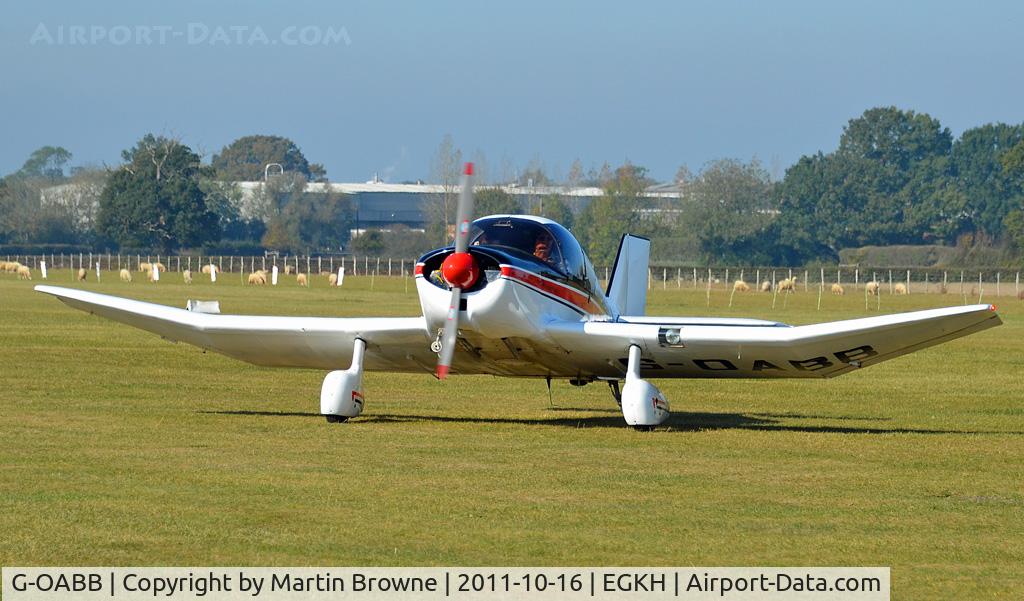 G-OABB, 1962 SAN Jodel D-150 Mascaret C/N 01, SHOT AT HEADCORN