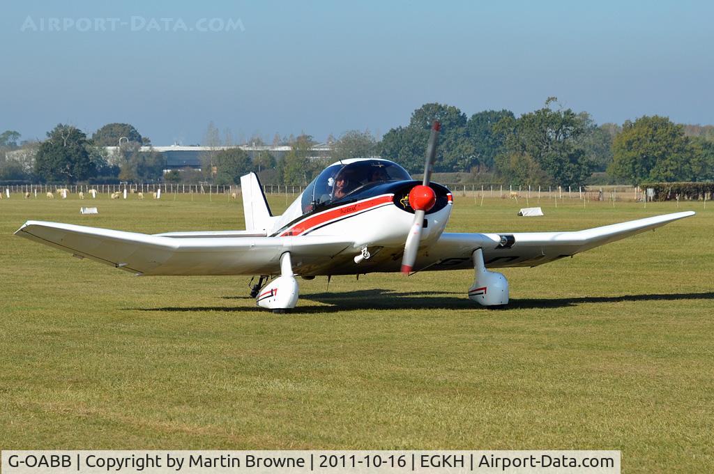 G-OABB, 1962 SAN Jodel D-150 Mascaret C/N 01, SHOT AT HEADCORN