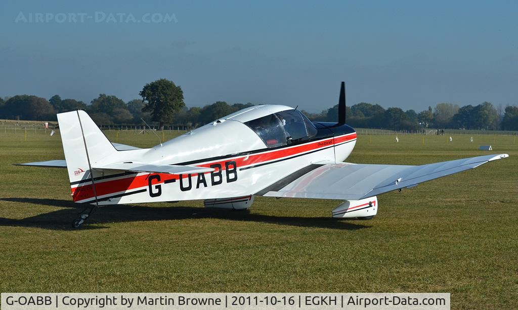 G-OABB, 1962 SAN Jodel D-150 Mascaret C/N 01, SHOT AT HEADCORN