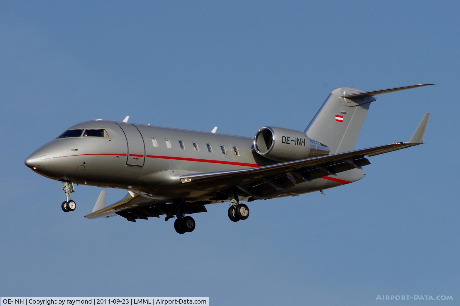 OE-INH, Canadair Challenger 605 (CL-600-2B16) C/N 5852, CL600 Challenger OE-INH Vistajet