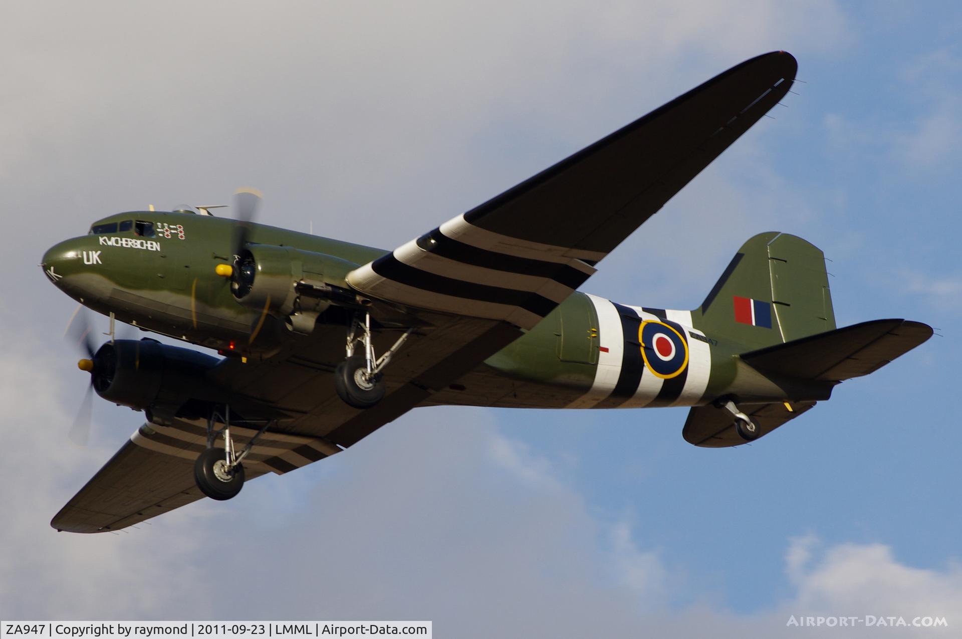 ZA947, 1943 Douglas C-47A-60-DL Dakota III C/N 10200, DC3 ZA947 RAF