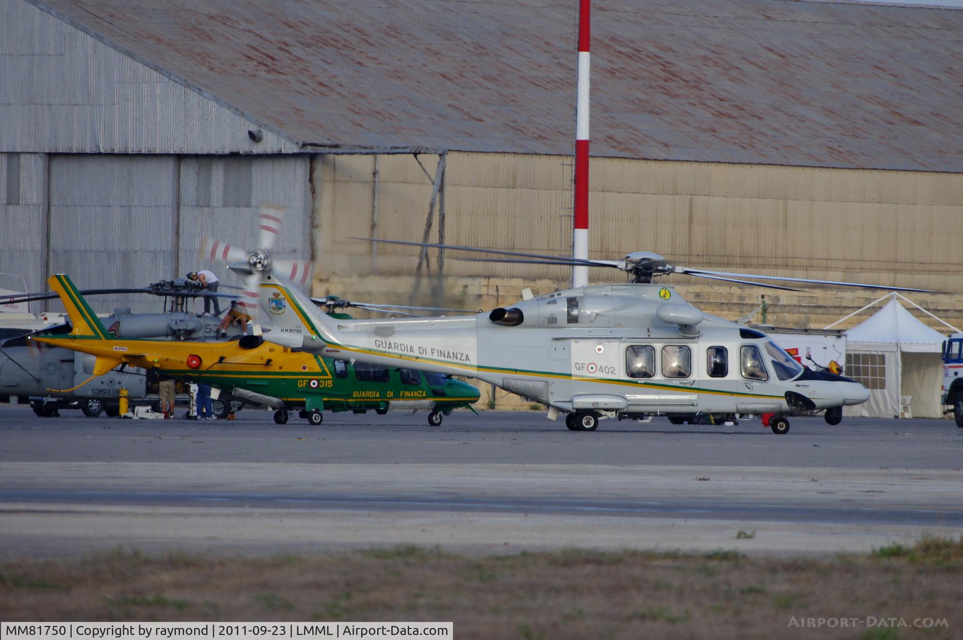 MM81750, 2010 AgustaWestland AW-139 C/N 31301, AW139 MM8175GF402 Guardia di Finanza