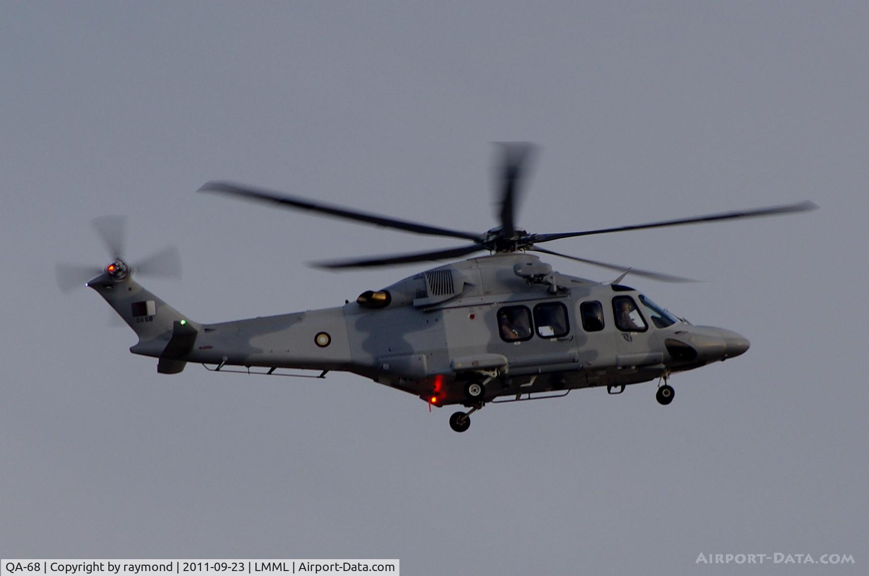 QA-68, AgustaWestland AW-139 C/N 31348, AW-139 QA68 Qatari Emiri Air Force