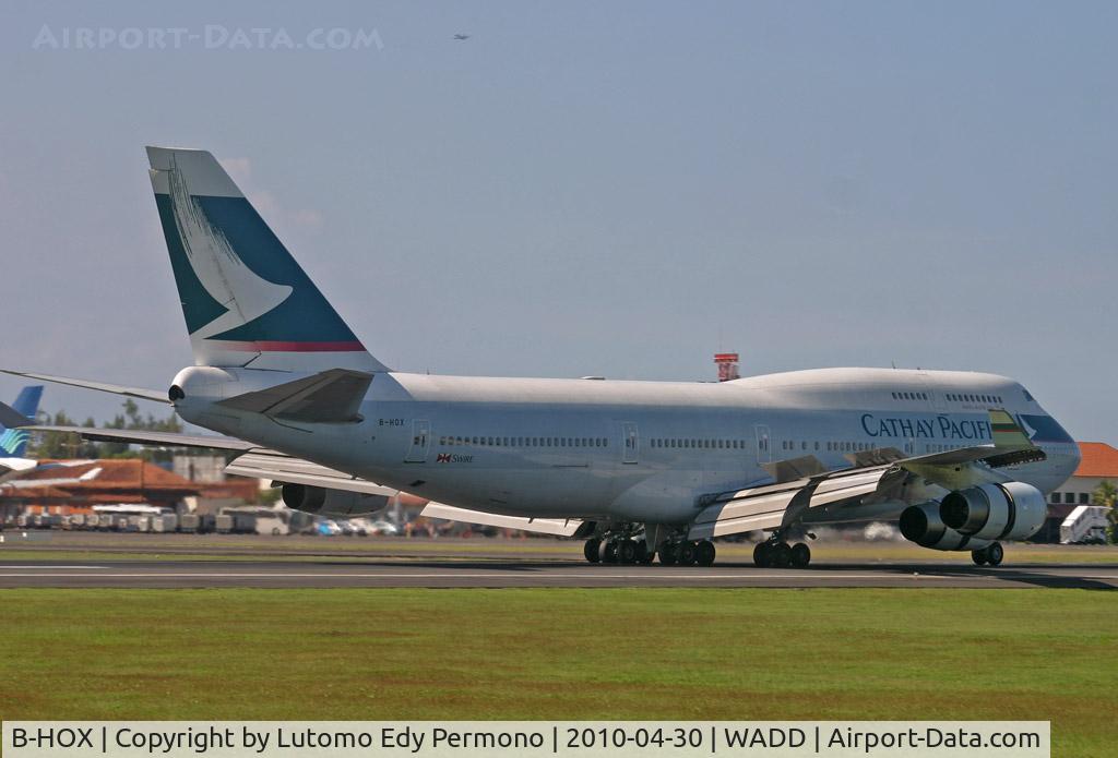 B-HOX, 1991 Boeing 747-467 C/N 24955, Cathay Pacific