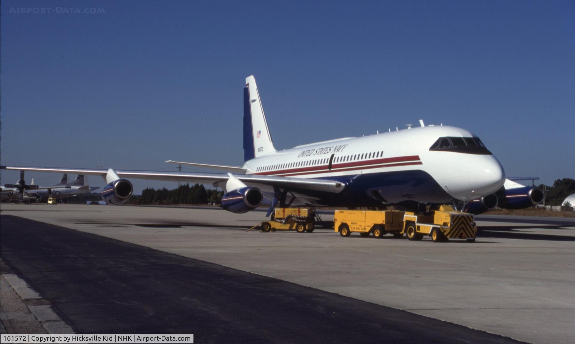 161572, 1961 Convair 880-22M-21 C/N 22-00-55, UC-880 taken at Pax River October 1986.