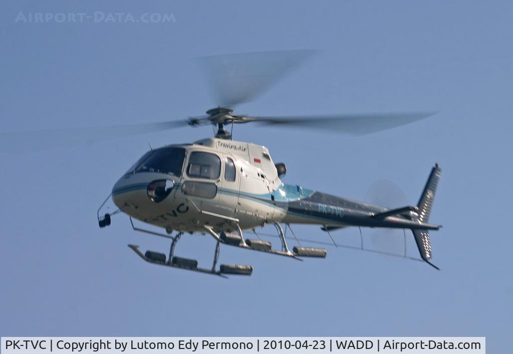 PK-TVC, 1995 Aérospatiale AS-350B-2 Ecureuil C/N 2846, Travira Air