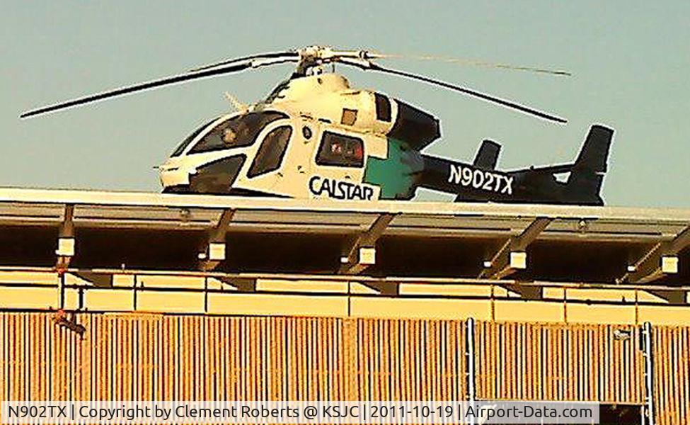 N902TX, 2001 McDonnell Douglas MD-902 Explorer C/N 900-00092, Near KRHV, On Helipad for training exercises at Regional Medical Center, San Jose, Ca