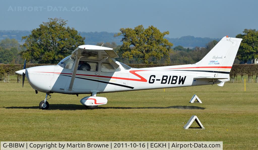 G-BIBW, 1978 Reims F172N Skyhawk C/N 1756, SHOT AT HEADCORN