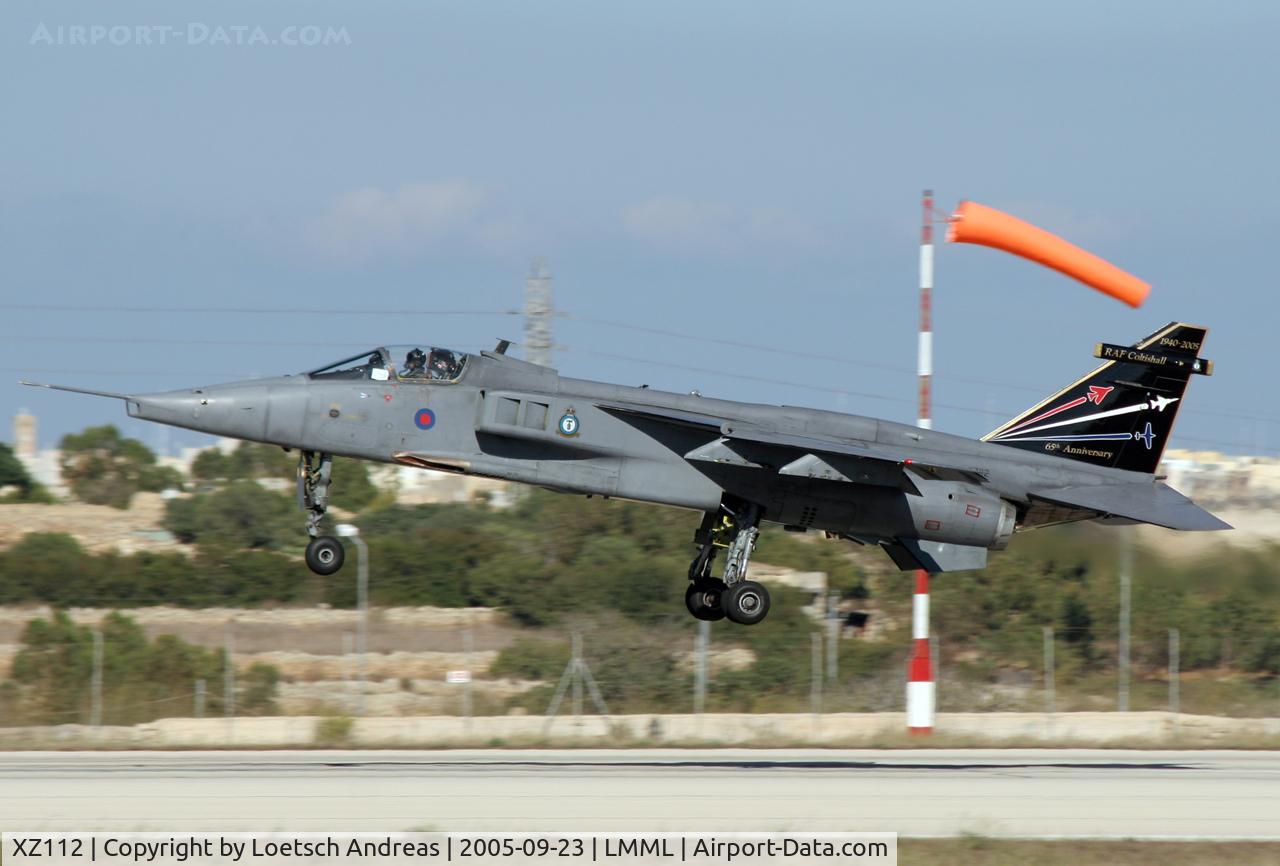 XZ112, 1976 Sepecat Jaguar GR.3A C/N S.113, Landing 31