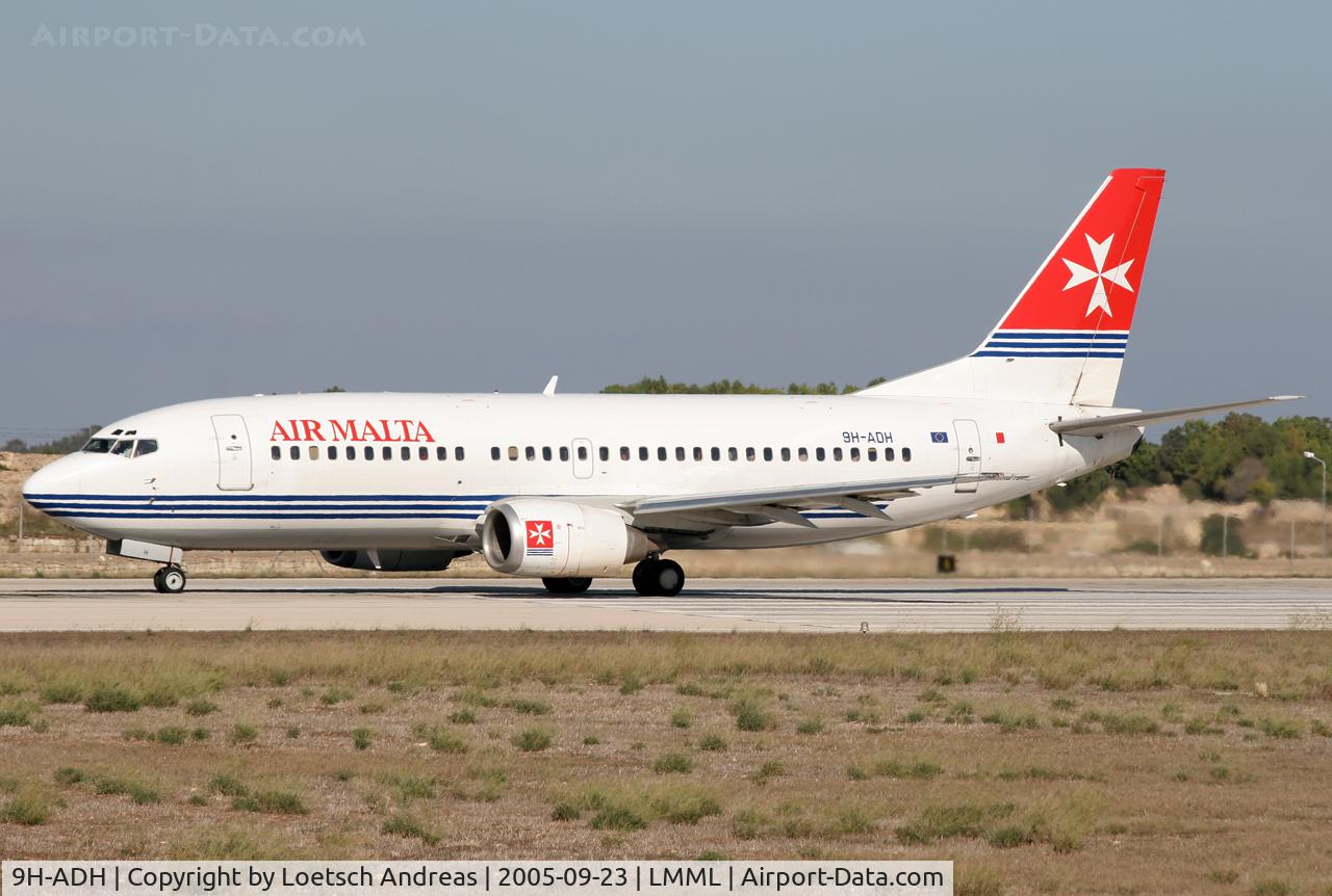 9H-ADH, 1998 Boeing 737-33A C/N 27459, take off RWY31