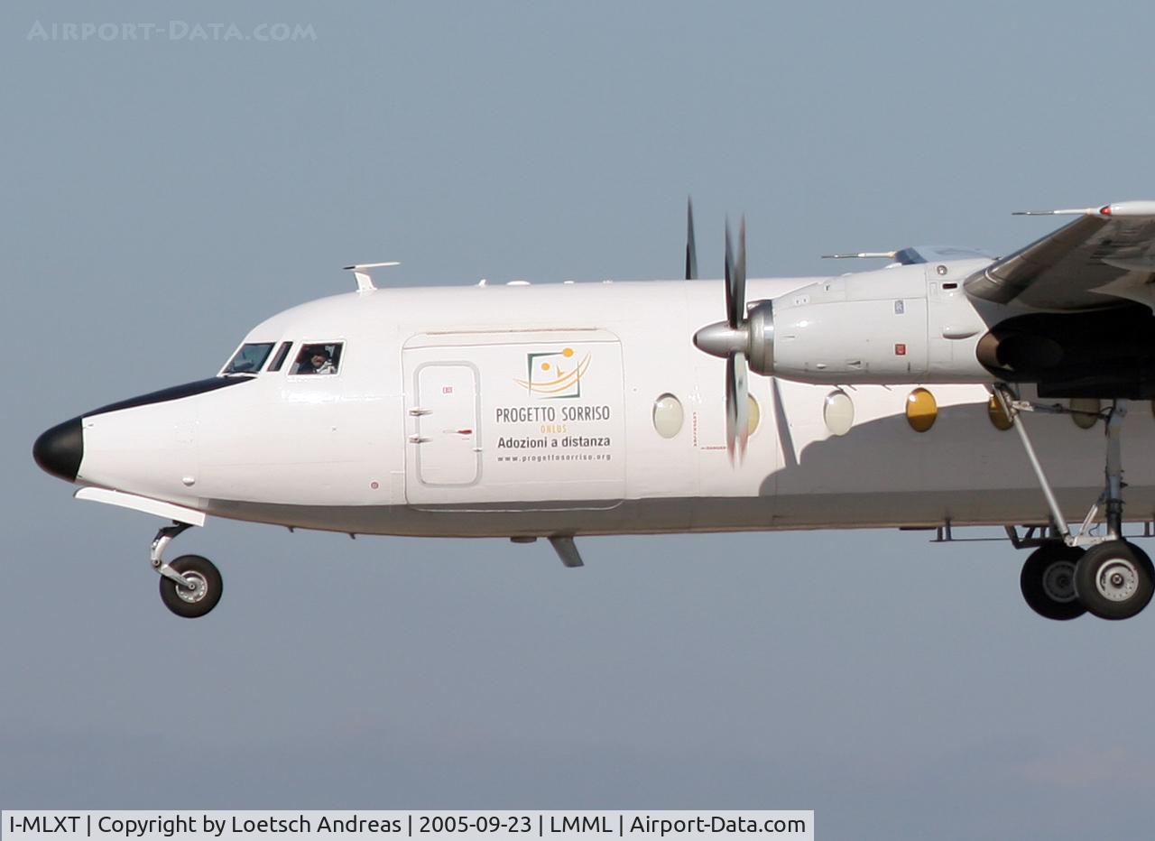 I-MLXT, 1968 Fokker F-27-500 Friendship C/N 10374, Miniliner