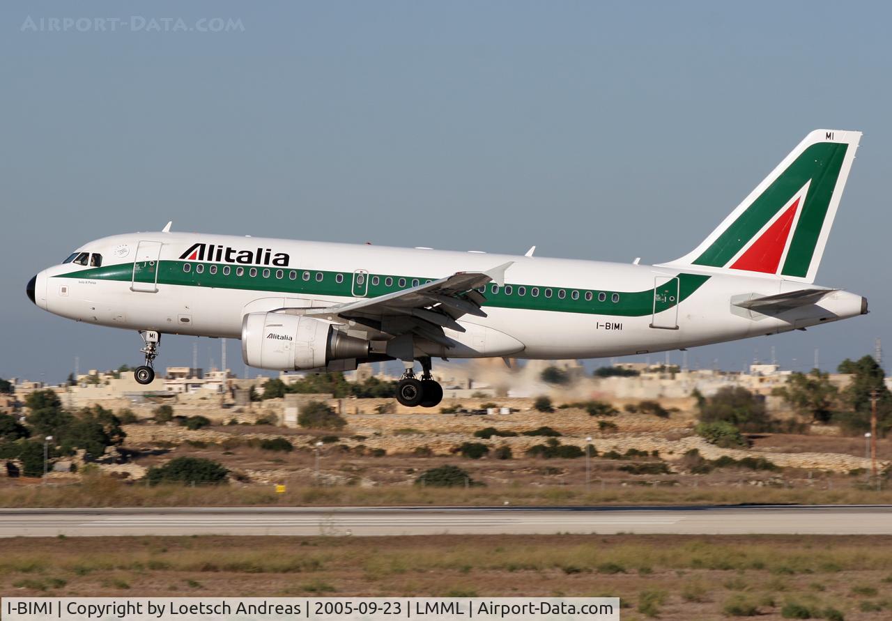 I-BIMI, 2002 Airbus A319-112 C/N 1745, Alitalia appoach RWY31