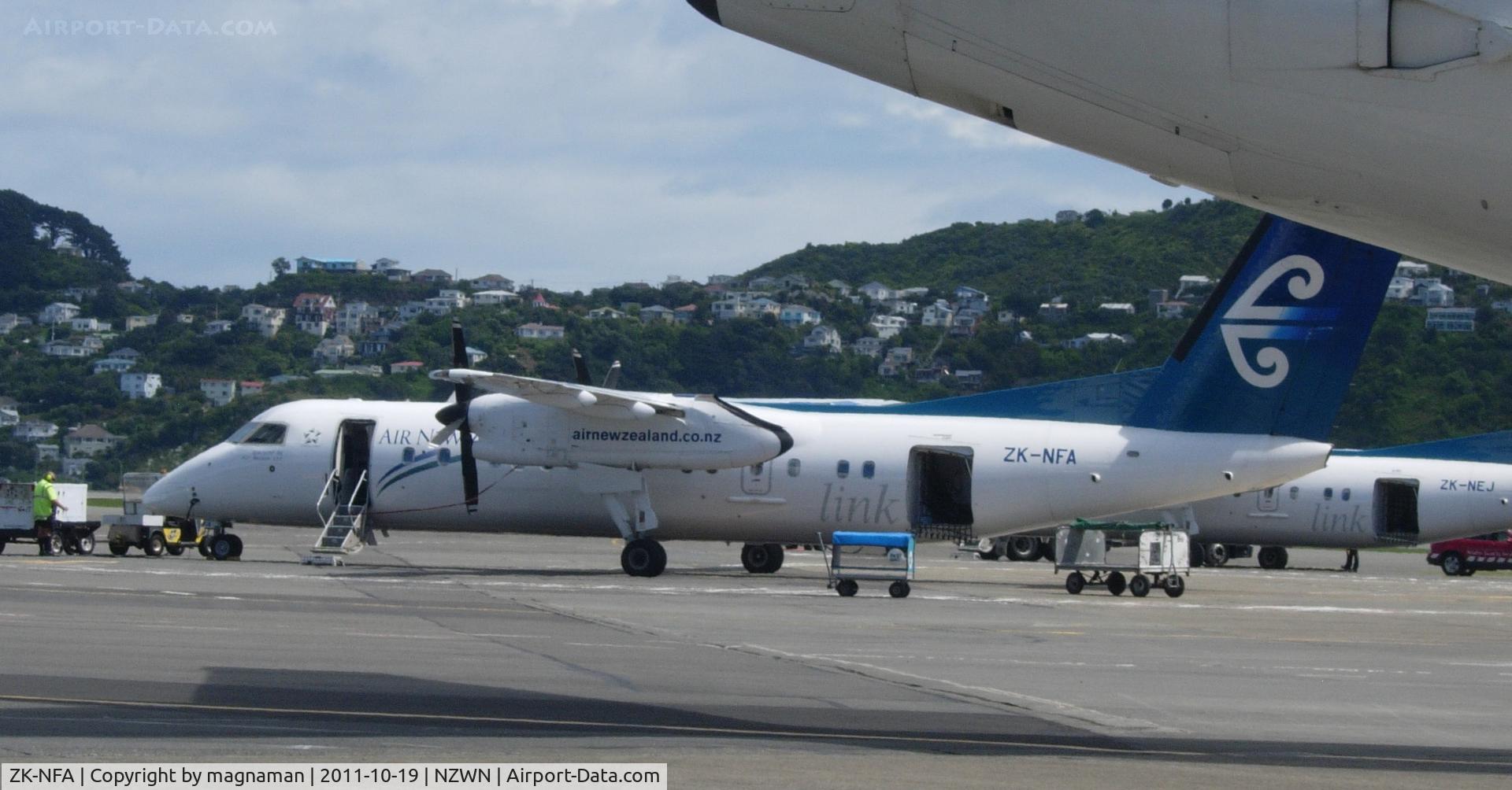ZK-NFA, 2008 De Havilland Canada DHC-8-311 Dash 8 C/N 659, at wellington