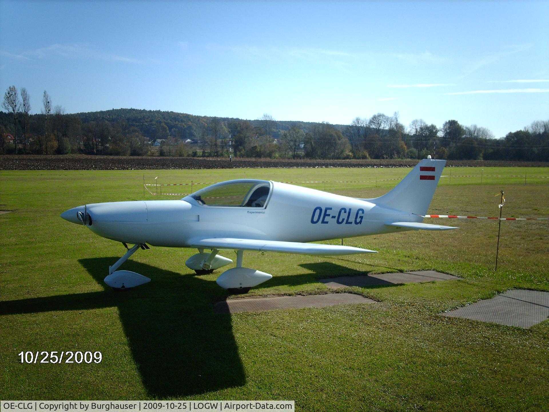 OE-CLG, 1998 Aero Designs Pulsar XP C/N 427, Pusar XP, gebuat von Günther Burghauser auf dem Flugplatz in Weiz Unterfladnitz stationiert (LOGW)