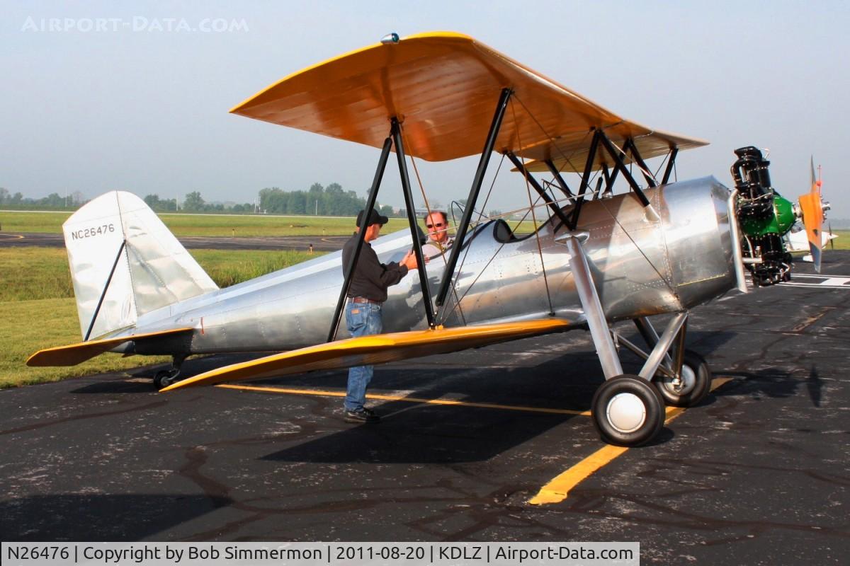N26476, 1941 Meyers OTW-160 C/N 29, At the EAA fly-in, Delaware, Ohio