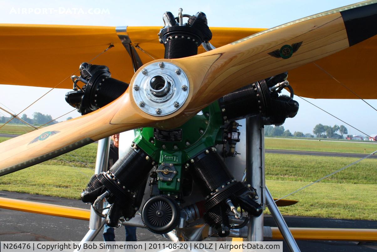N26476, 1941 Meyers OTW-160 C/N 29, At the EAA fly-in, Delaware, Ohio